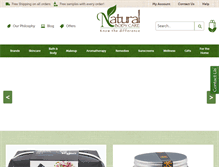 Tablet Screenshot of naturalbodycare.co
